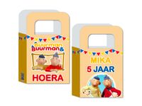 Maak zelf je traktatie zakje snoepzakje printbestand Buurman & Buurman