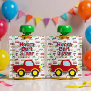 knijpfruit wikkel traktatie printable pick-up, gepersonaliseerd met naam en leeftijd
